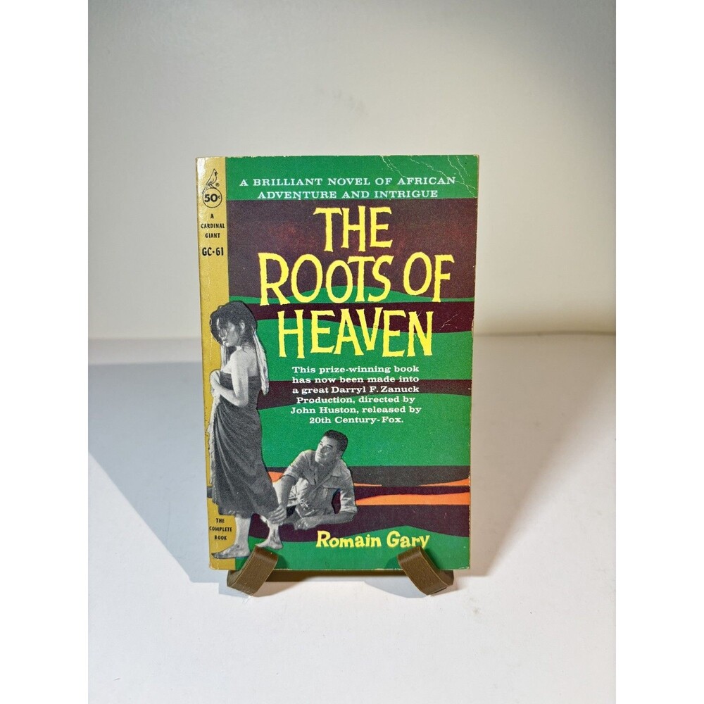 The ROOTS of HEAVEN by Romain Gary 1958 Movie Tie-In GC-61